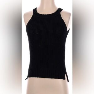 Point Sur: High Neck Sleeveless Sweater